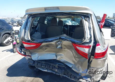 2015 Toyota Sienna Le 8 Passenger из США, поврежденный, VIN 5TDKK3DC9FS533513